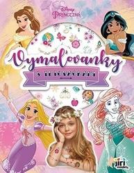 Maľovanky s tetovaním Disney Princezné