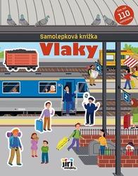 Samolepková knižka Vlaky