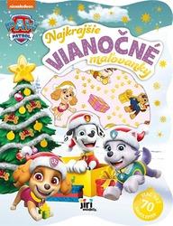 Najkrajšie vianočné maľovanky so samolepkami Labková patrola