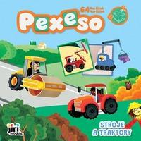Pexeso v zošite Stroje a traktory