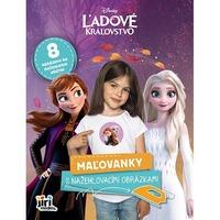 Maľovanky s nažehľovacími obrázkami Ľadové kráľovstvo