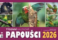 Papoušci týdenní kalendář 2026