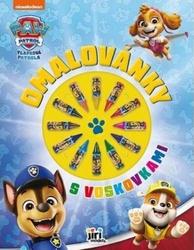 Omalovánky s voskovkami Tlapková patrola