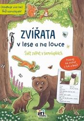 Svět zvířat v samolepkách Zvířata v lese a na louce