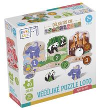 Véééliké puzzle loto Výlet do ZOO