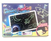 Kreslící tabulka ve tmě