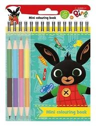 Mini omalovánky s pastelkami Bing