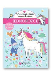 Jednorožce Obrázkové čítanie so samolepkami