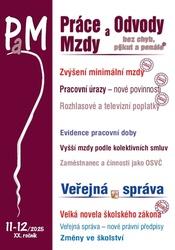 Práce a mzdy 11-12/2025 – Zvýšení minimální mzdy, Pracovní úrazy