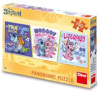 Puzzle 150 Stitch relaxuje panoramic