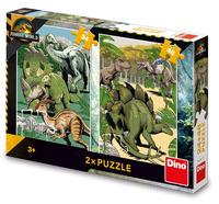 Puzzle 24+48 Jurský svět I.