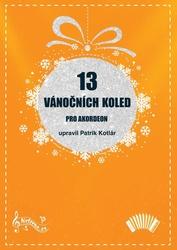 13 vánočních koled pro akordeon