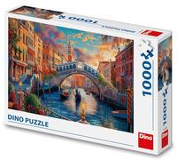 Puzzle 1000 Malované Benátky