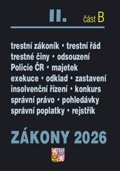Zákony II B/2026 – Trestní právo