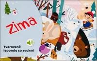 Tvarované leporelo so zvukmi Zima
