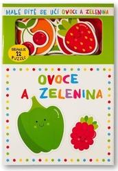 Malé dítě se učí Ovoce a zelenina