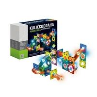 Kuličkodráha magnetická se světlem 49ks