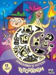 Omalovánky se svítícím tetováním Strašidla a čarodějnice