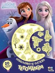 Omalovánky se svítícím tetováním Ledové království