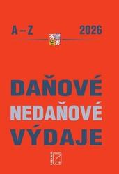 Daňové a nedaňové výdaje 2026