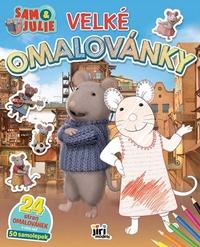 Velké omalovánky Dům myšek Sam & Julie