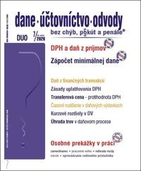 DUO 7/2026 DPH v zákone o dani z príjmov, Spôsob zápočtu minimálnej dane