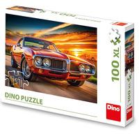 Puzzle 100XL Firebird 69 v západu slunce
