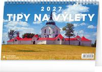 Tipy na výlety 2027 - stolní kalendář