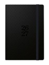 18měsíční týdenní diář 2027 Lungo B6 Tmavý