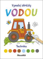 Vymaluj obrázky vodou Technika