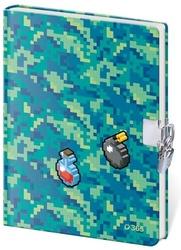 Památník se zámkem Pixel Quest