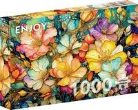 Puzzle Luxusní květinová zahrada 1000 dílků