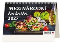 Mezinárodní kuchařka 2027 - stolní kalendář
