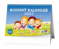 Rodinný kalendář 2027 - stolní kalendář