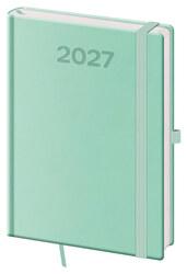 Denní diář 2027 A5 Print Pop světle zelený