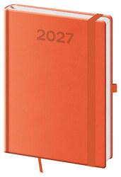 Denní diář 2027 A5 Print Pop oranžový