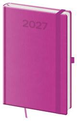 Týdenní diář 2027 A5 Print Pop fialový