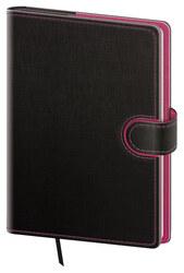 Týdenní diář 2027 A5 Flip antracit magenta