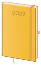 Týdenní diář 2027 A5 Print Pop žlutý