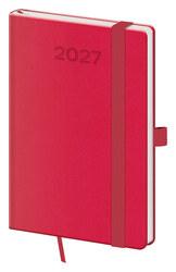 Kapesní diář 2027 A6 Print Pop malinový