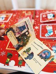 Adventní kalendář plný knih