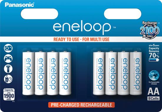 Panasonic Eneloop AA 8ks 3MCCE/8BE - HR-3UTGB-8BP (PP)
