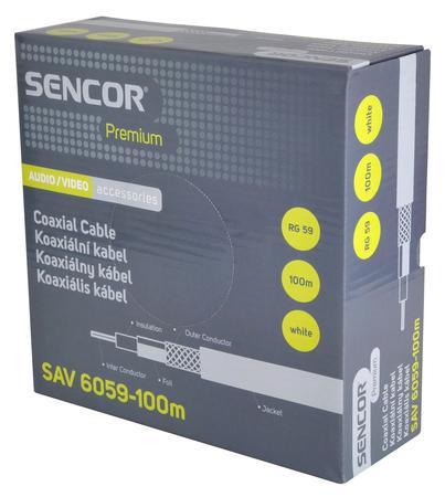 SENCOR SAV 6059-100m Koax. kabel RG-59