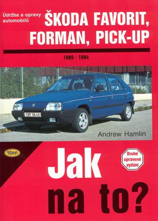 Škoda Favorit, Forman, Pick-up 1989 - 1994 - 80-7232-060-2