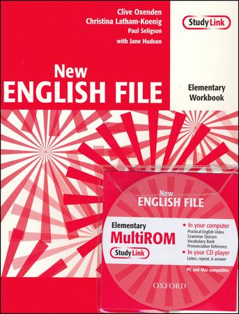 New English file elementary Workbook Key + CD ROM pack - 01-943876-4-X