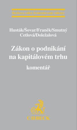 Zákon o podnikání na kapitálovém trhu - C. H. Beck - 978-80-7400-433-9