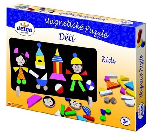 Magnetické puzzle děti - 12906DET