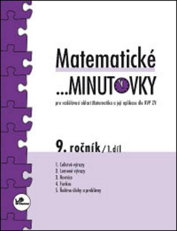 Matematické minutovky 9. ročník / 1. díl - 978-80-7230-288-8