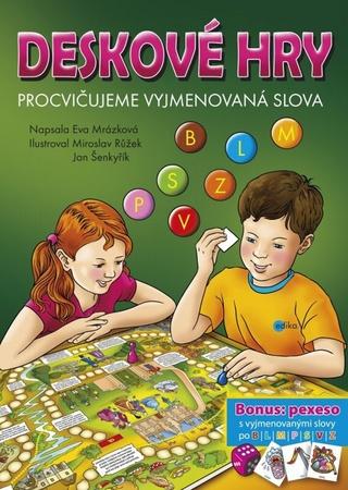 Edika Deskové hry Procvičujeme vyjmenovaná slova B L M P S V Z - 978-80-266-0529-4