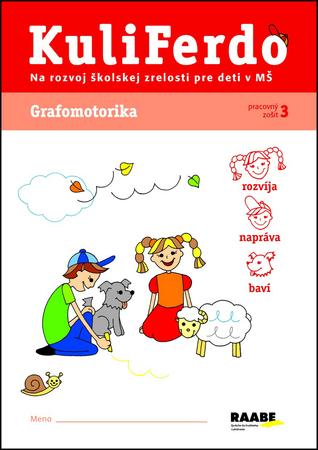 KuliFerdo Grafomotorika pracovný zošit 3 - 978-80-8140-113-8